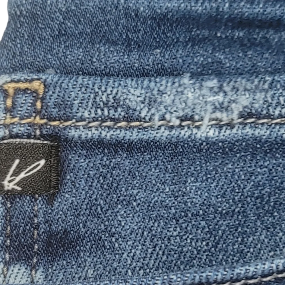 KanCan Denim Raw Edge Frayed Shorts
